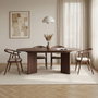 Nordure Sorell Mesa de Comedor Extensible Nogal Milano